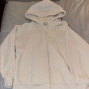 TNA Cozy Fleece Boyfriend Zip Up